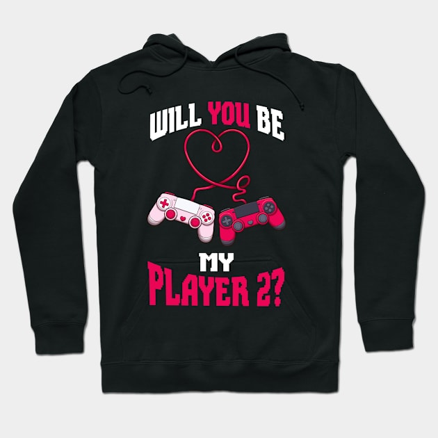 Will You Be My Player 2 Hoodie by TheMaskedTooner